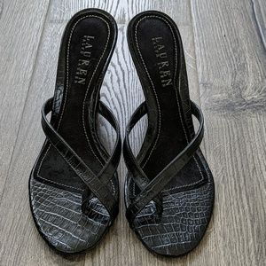 Lauren Ralph Lauren wedge sandals